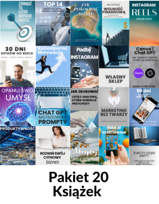 Kompletny Pakiet Sukcesu: 20 Książek, które Zmienią Twój Biznes i Życie E-book